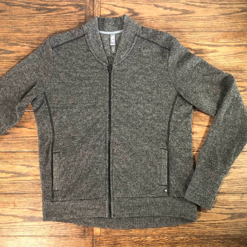 Mountain Hardwear Wool Blend Full Zip Base Layer | Adventure-Ready | Men's Large